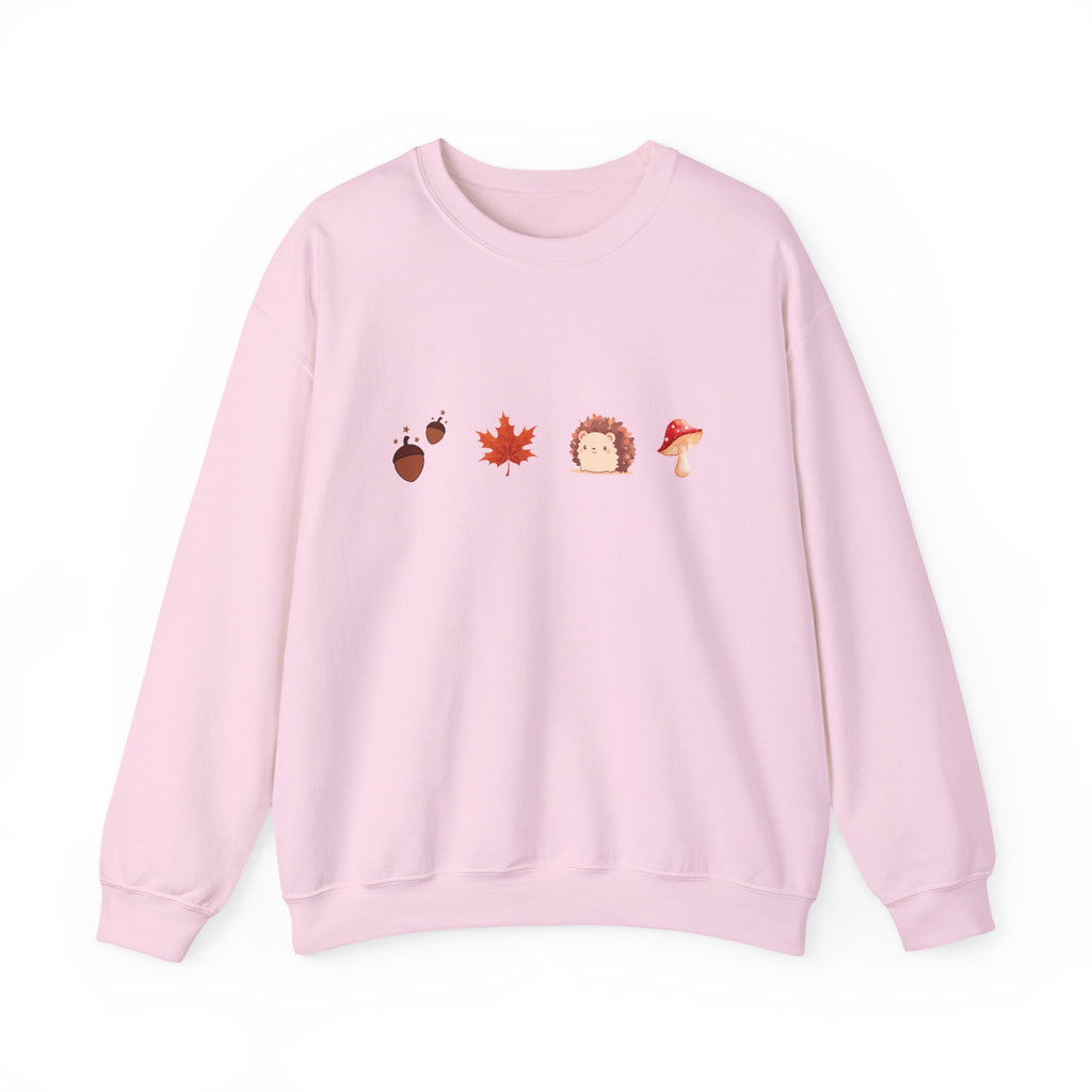 Autumn Vibes Unisex Crewneck Sweatshirt, Fall Fashion Cozy Sweater Gift