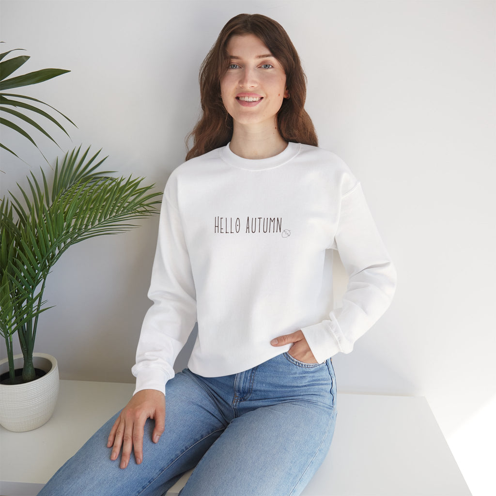 Cozy Autumn Crewneck Sweatshirt - Unisex Warmth, Great for Layering, Seasonal Style