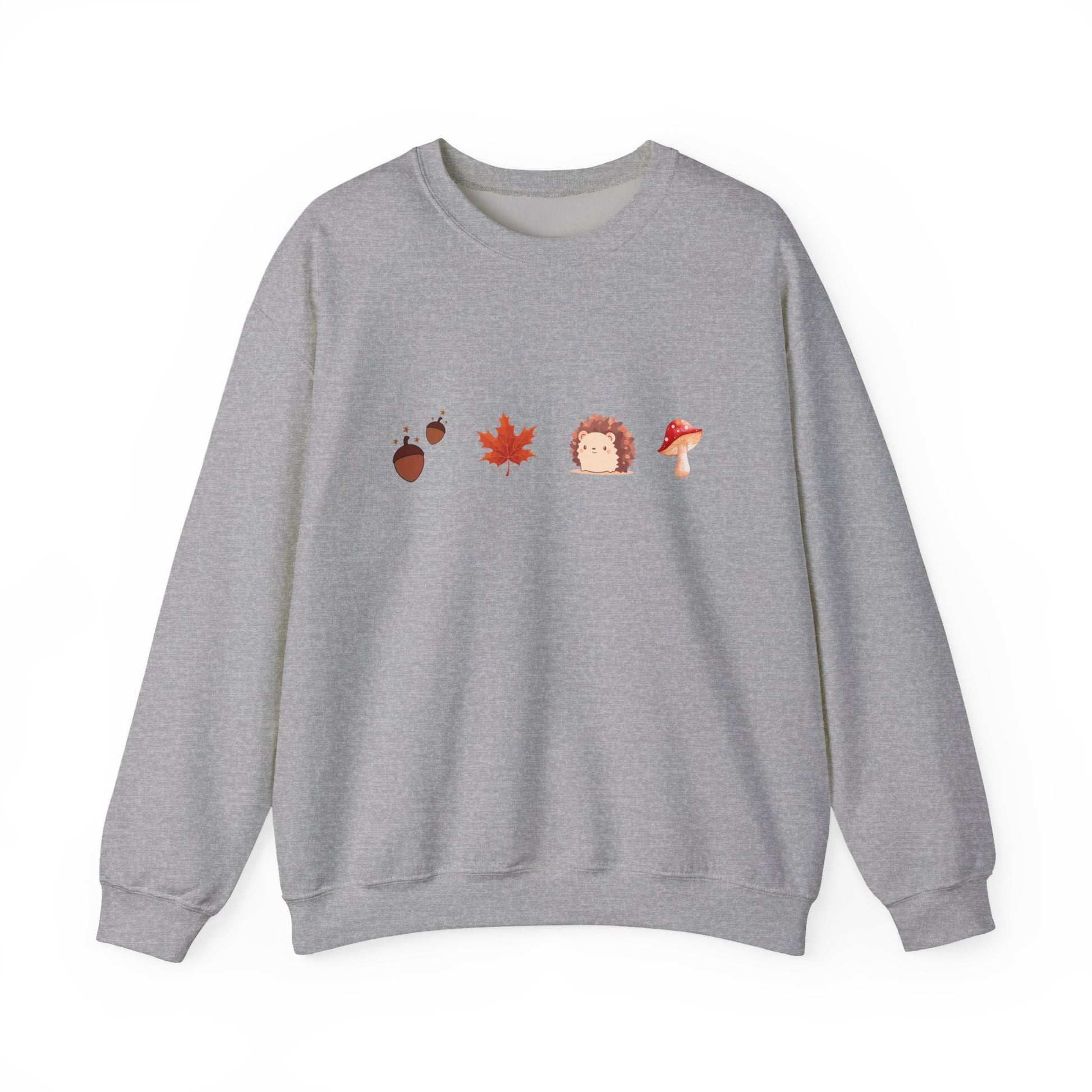 Autumn Vibes Unisex Crewneck Sweatshirt, Fall Fashion Cozy Sweater Gift