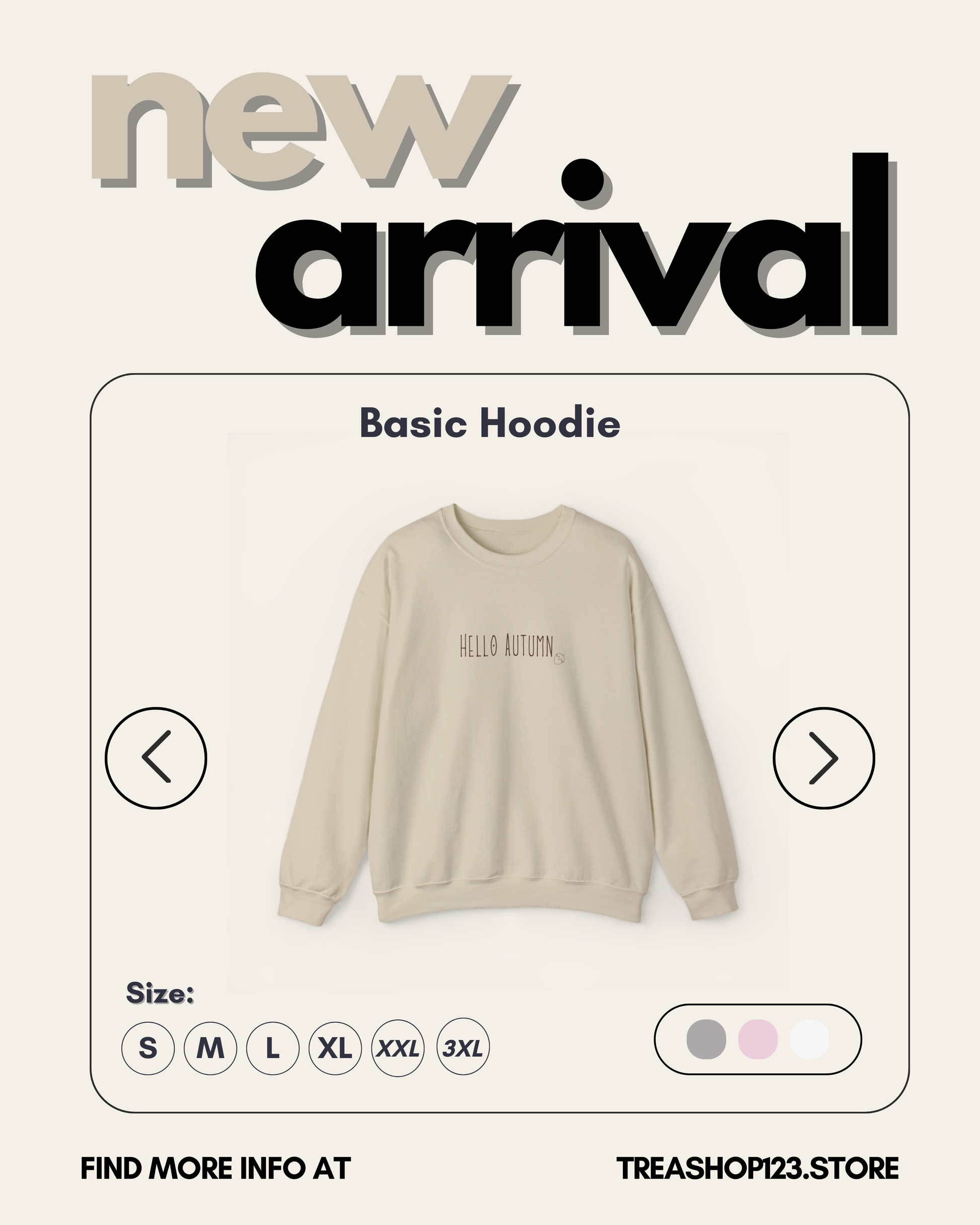 Cozy Autumn Crewneck Sweatshirt - Unisex Warmth, Great for Layering, Seasonal Style