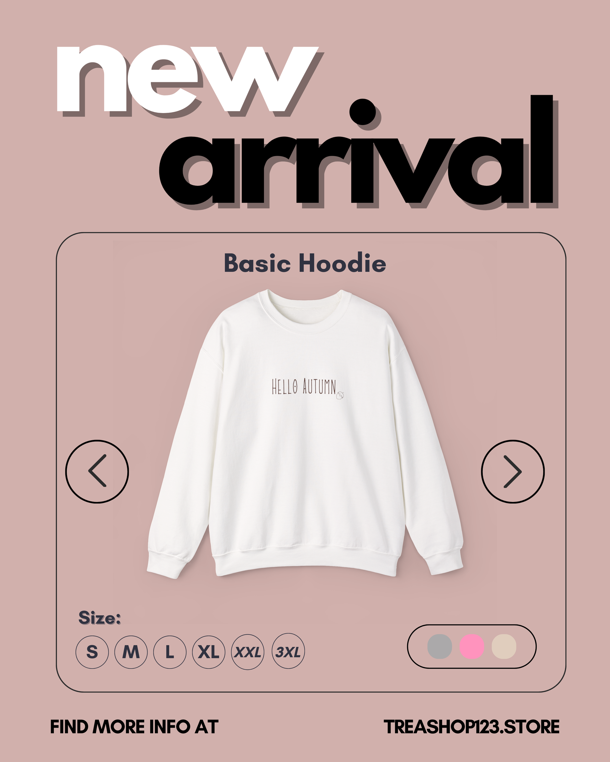 Cozy Autumn Crewneck Sweatshirt - Unisex Warmth, Great for Layering, Seasonal Style