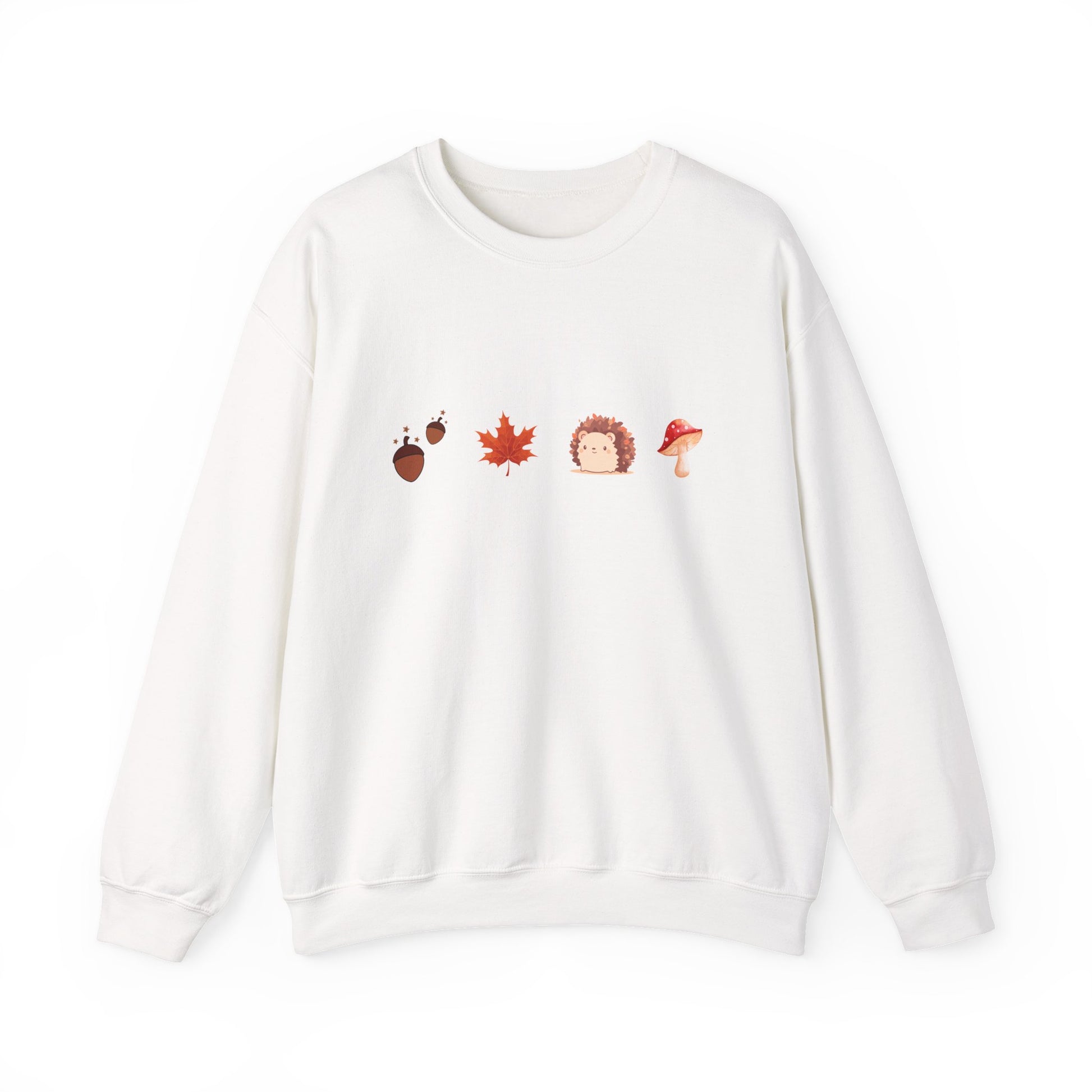 Autumn Vibes Unisex Crewneck Sweatshirt, Fall Fashion Cozy Sweater Gift